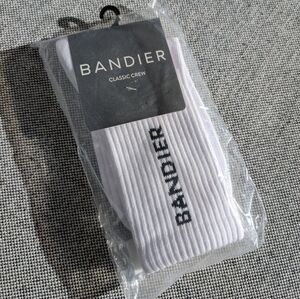 NWT Bandier Crew Socks